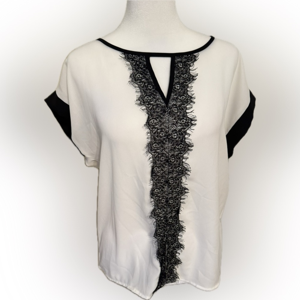 Women’s sheer white blouse